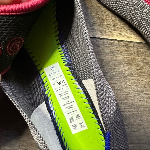 Rothy's Gray Round Toe Ballet Flat - Picture 3 of 6